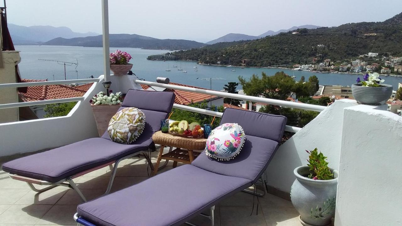 Sunrise View House Villa Poros Town Exteriör bild