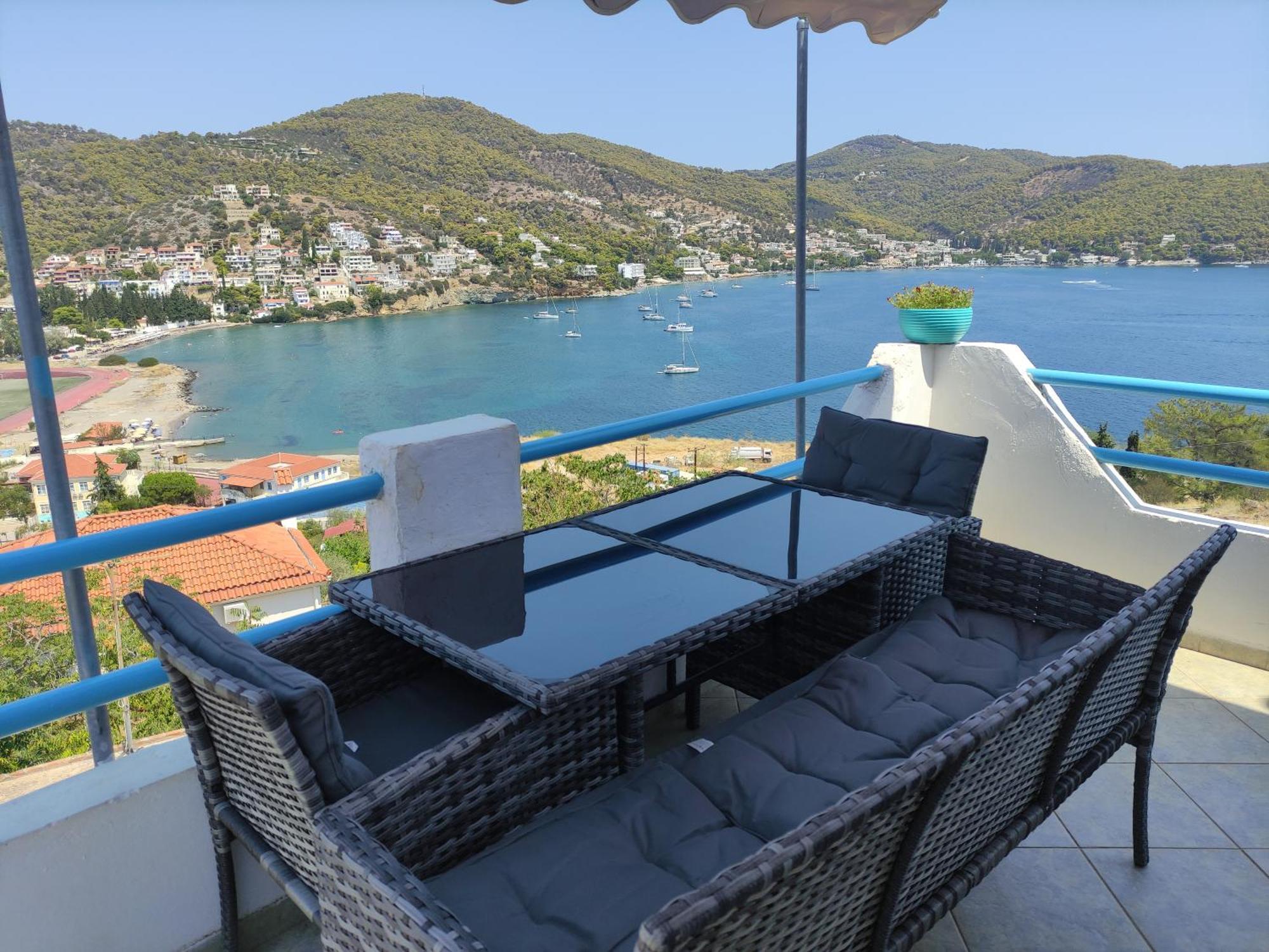 Sunrise View House Villa Poros Town Exteriör bild