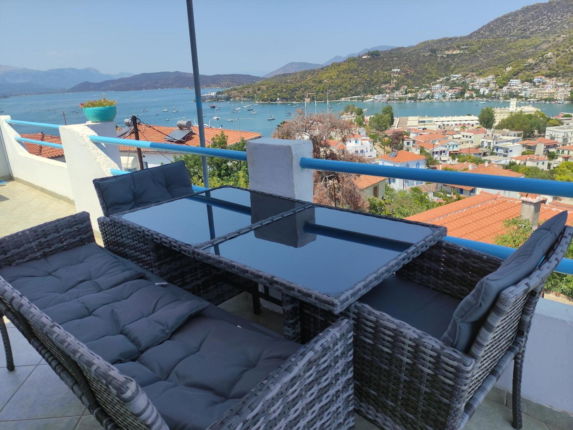 Sunrise View House Villa Poros Town Exteriör bild
