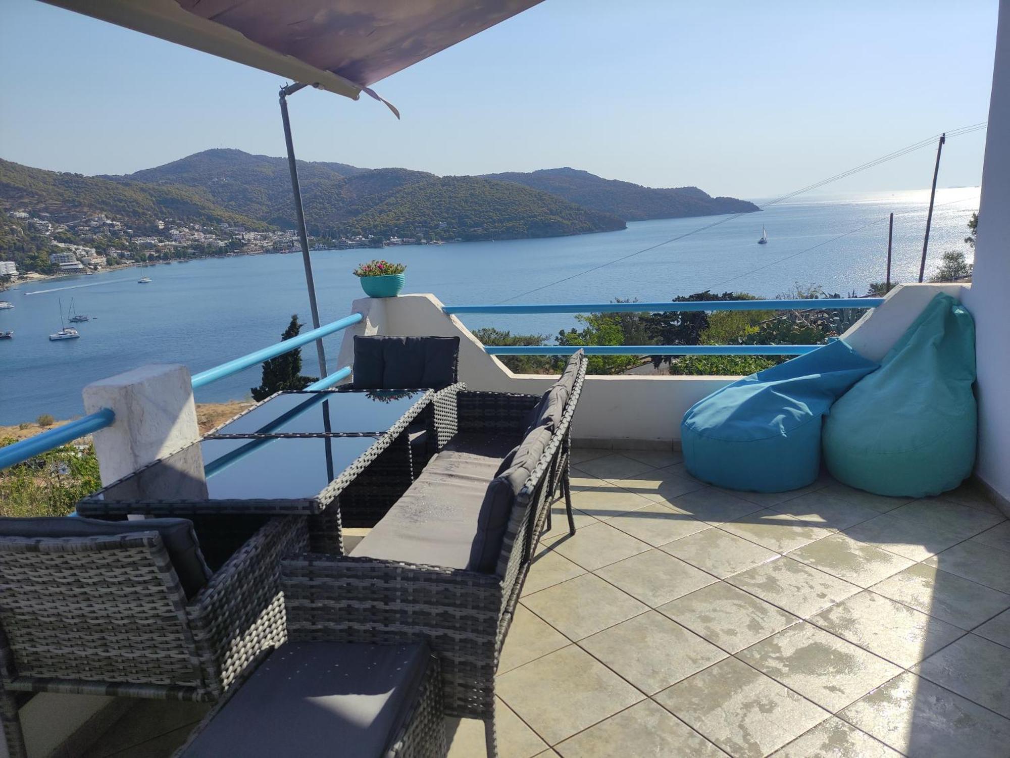 Sunrise View House Villa Poros Town Exteriör bild