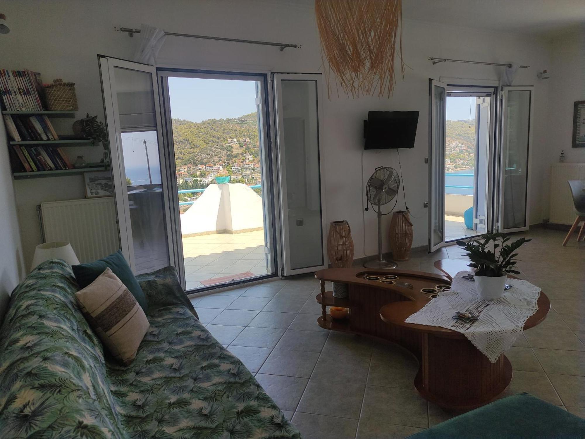 Sunrise View House Villa Poros Town Exteriör bild