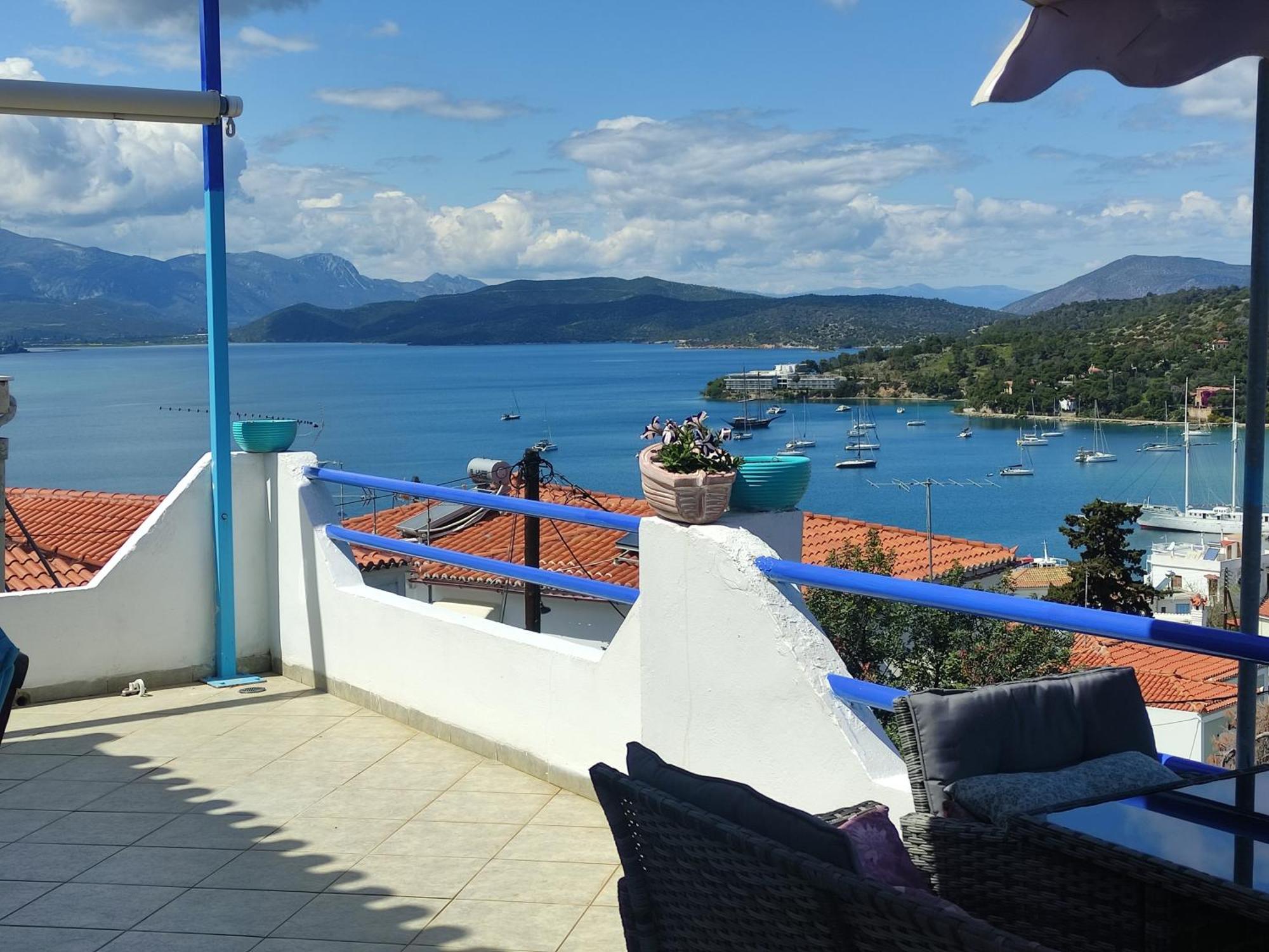 Sunrise View House Villa Poros Town Exteriör bild