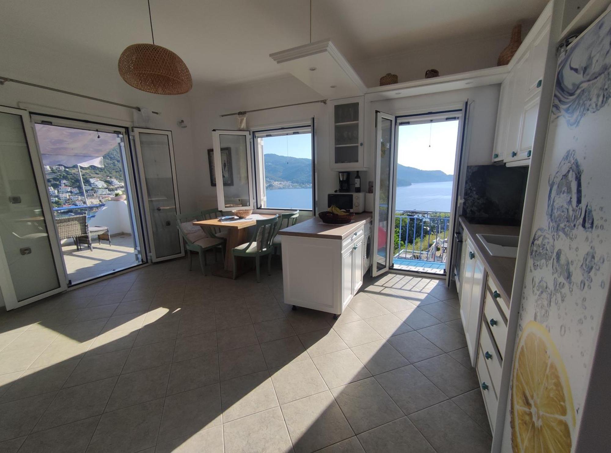 Sunrise View House Villa Poros Town Exteriör bild