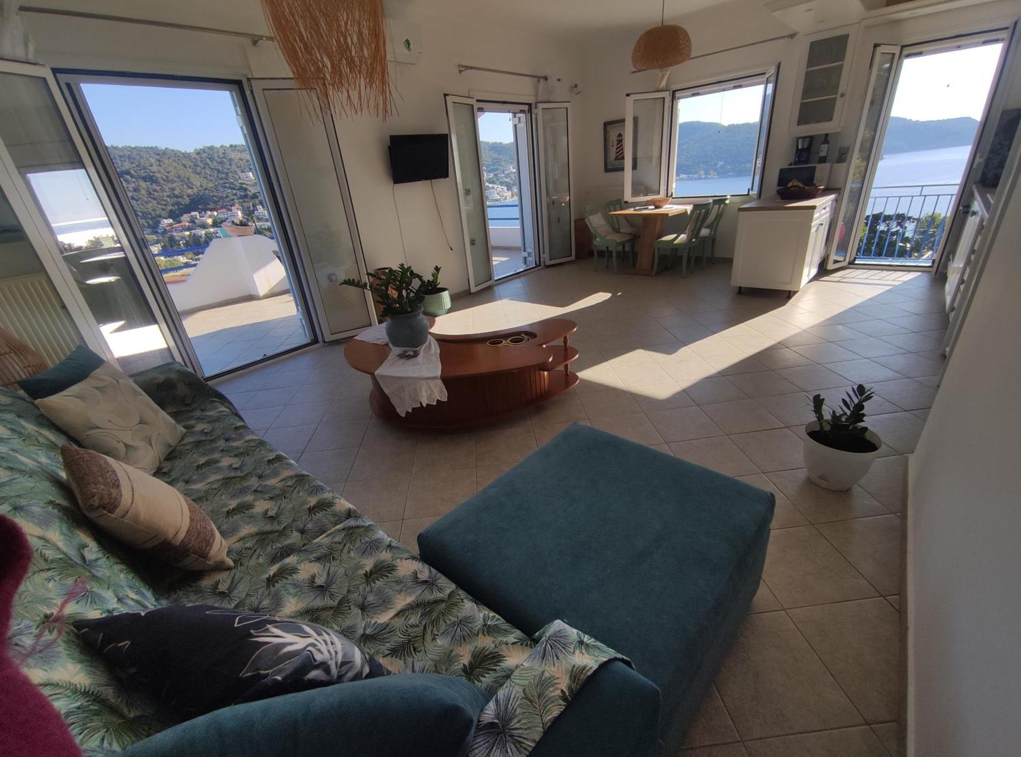 Sunrise View House Villa Poros Town Exteriör bild