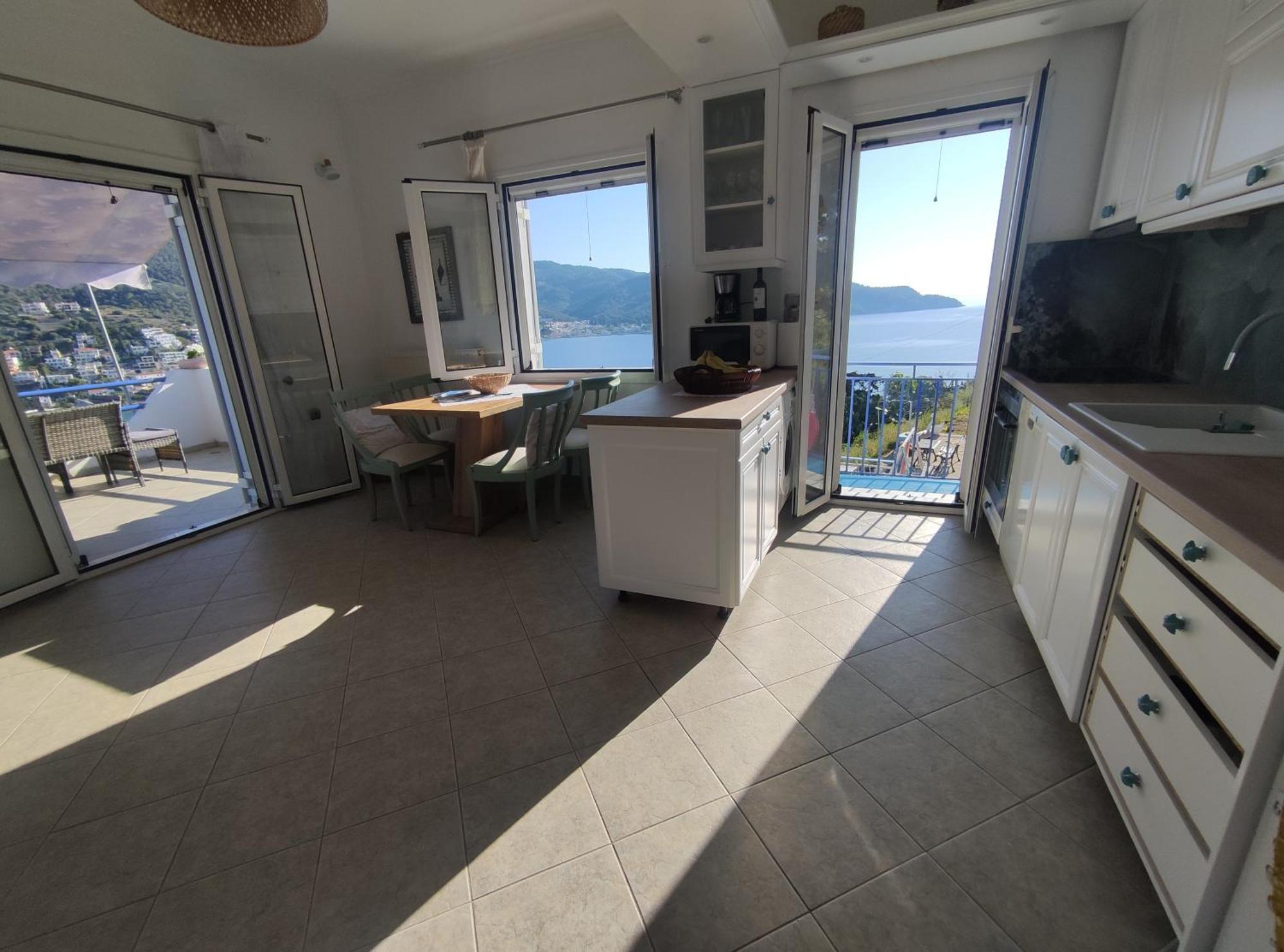 Sunrise View House Villa Poros Town Exteriör bild